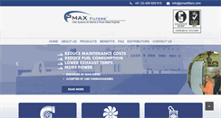 Desktop Screenshot of pmaxfilters.com
